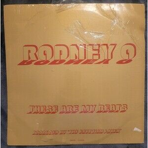 Rare Rodney O, THESE ARE MY BEATS  12" DJ Joe Cooley Vinyl HIP HOP RECORD Sealed